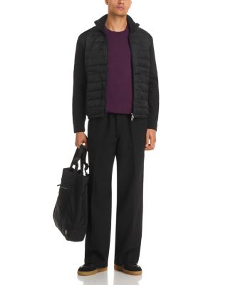 Padded Zip Up Cardigan