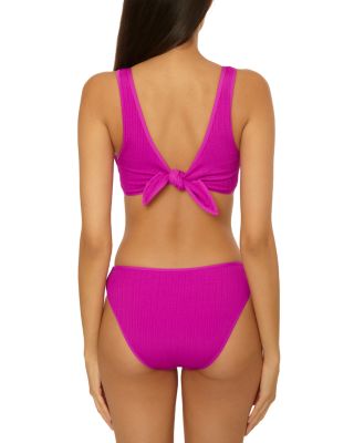 Crinkle Crush Tatum Bralette Bikini Top &amp; Crinkle Crush Adela Hipster Bikini Bottom