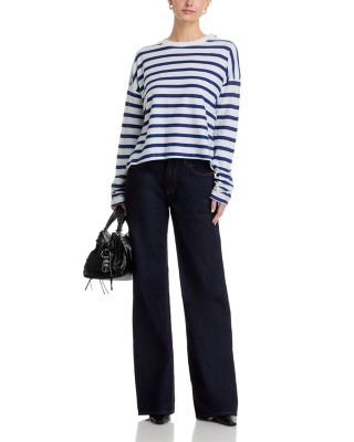 Sullivan High Rise Wide Leg Jeans in Indigo Resin