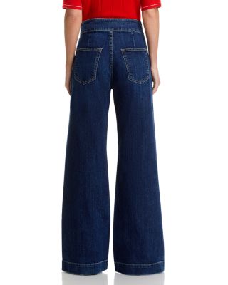 Brighton High Rise Wide Leg Jeans in Mercury