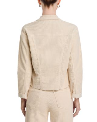 Janelle Corduroy Jacket & Scottie High Rise Jeans 