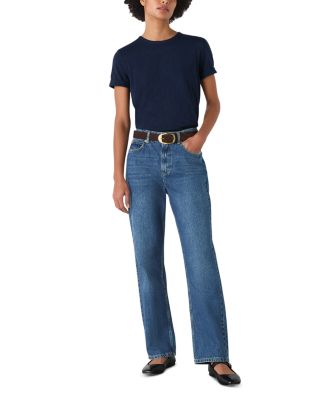 Authentic Column Leg Jeans in Denim