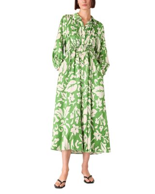 Whistles - Floral Trapeze Shirt Dress