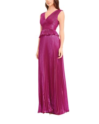 Liliana Pleated Long Dress