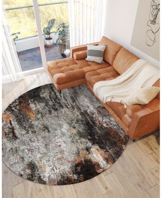 Dalyn Boca Washable BO10 Round Area Rug, 8' x 8'