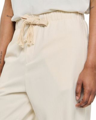 Wide Leg Cotton Pants