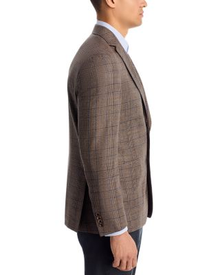 Midland Brushed Plaid Regular Fit Sport Coat