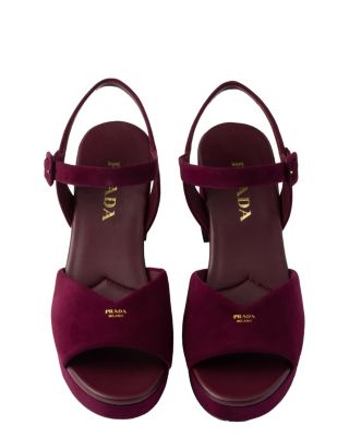 Women's Padded Suede Sandals