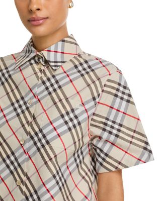 Short Sleeve Crop Shirt