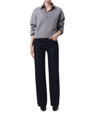 Annina High Rise Straight Leg Jeans in Juno