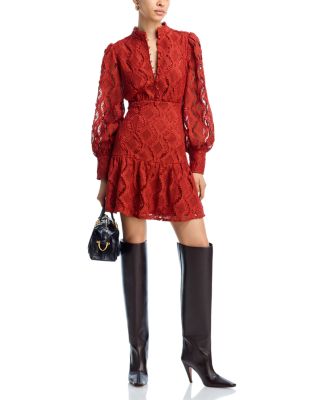 Wavy Lace Dress - Exclusive