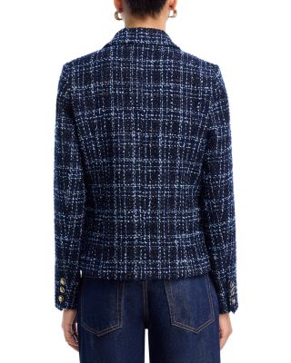 Tweed Double Breasted Blazer - Exclusive 