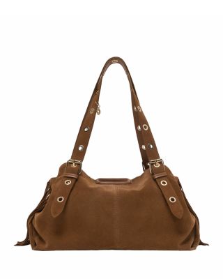 Suede Miss M XL Bag