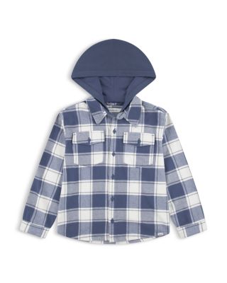 Boys' Abercrombie & Fitch Hooded Flannel Shirt - Little Kid, Big Kid