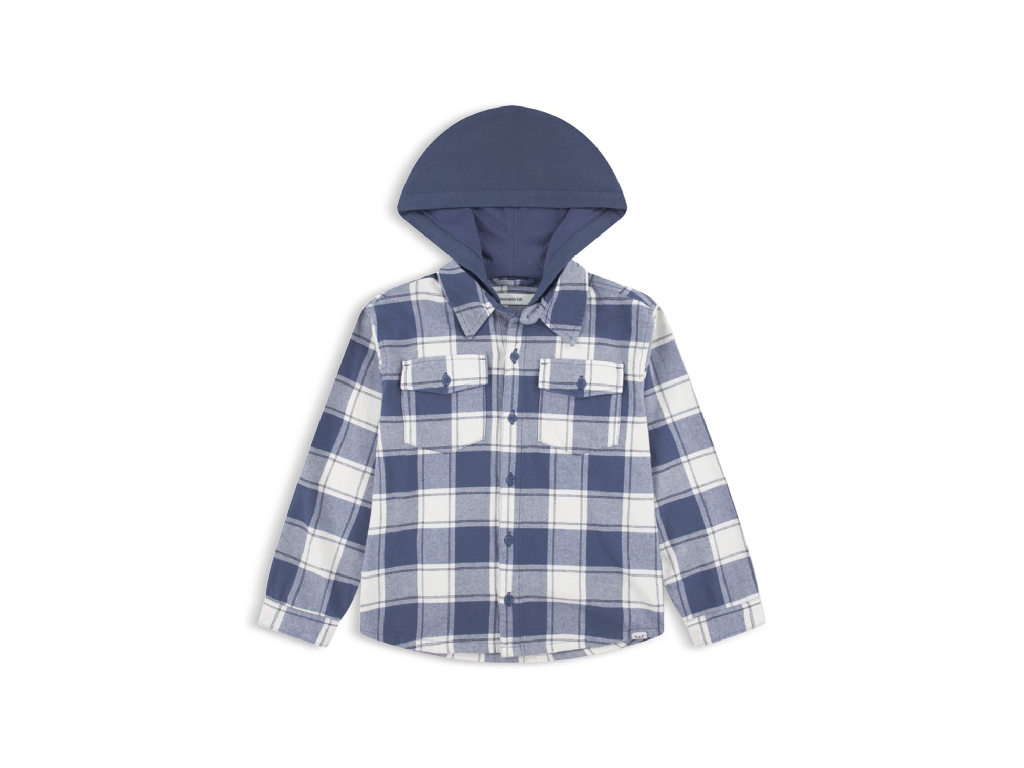 Boys' Abercrombie & Fitch Hooded Flannel Shirt - Little Kid, Big Kid - Image 1