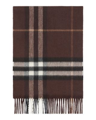Classic Check Cashmere Scarf