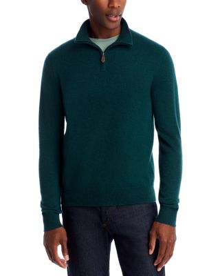 The Men's Store at Bloomingdale's - Cashmere Quarter-Zip Sweater - Exclusive