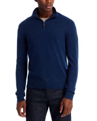 The Men's Store at Bloomingdale's - Cashmere Quarter-Zip Sweater - Exclusive