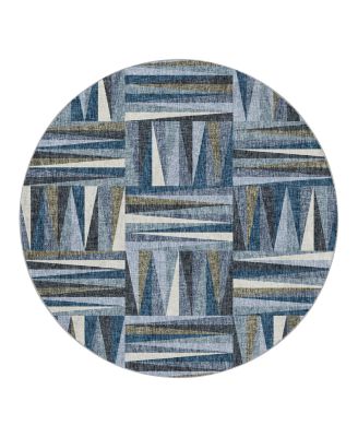Dalyn Lorenzo Washable LN2 Round Area Rug, 8' x 8'