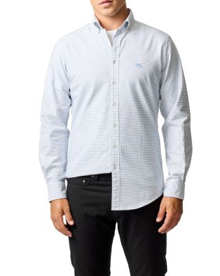 Slim Fit Gunn Check Oxford 5 Long Sleeve Shirt