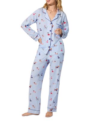 Dog Print Pajama Set