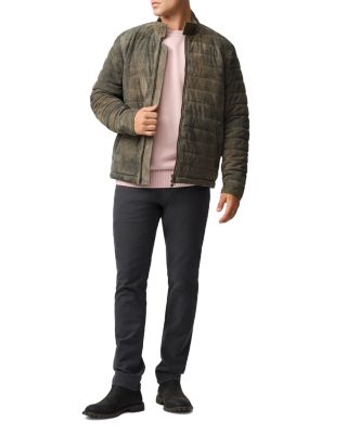 Long Island Quilted Suede Jacket