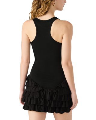 Clea Ruffle Sleeveless Dress