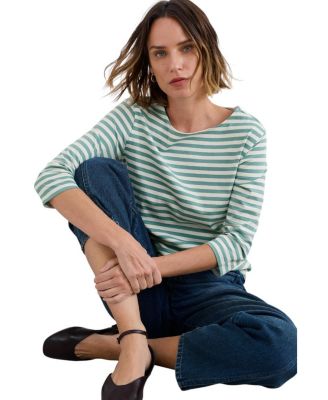 Women's Sailor Quarter Sleeve Top