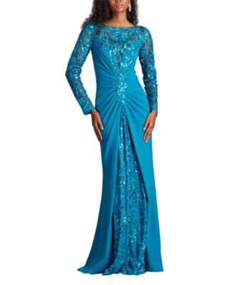 Tadashi Shoji - Whitley Sequin Embroidered Gown