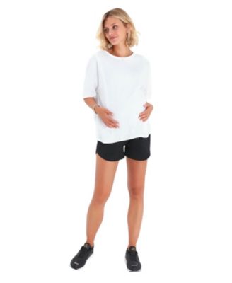 Relax Foldover Waistband Maternity Shorts