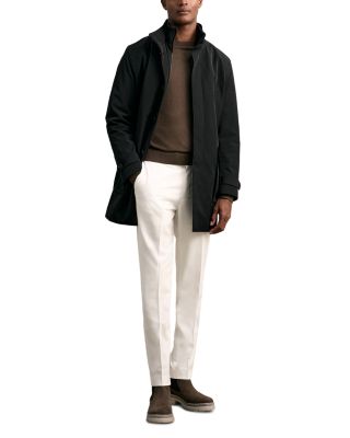 Hybrid Overcoat with Removable Interior