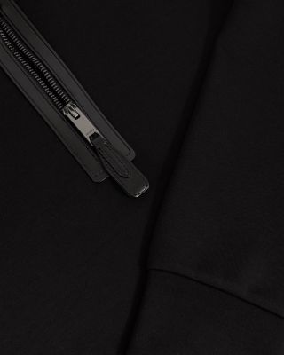 Interlock Quarter Zip Sweater