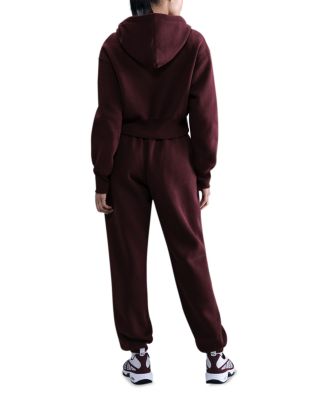 Fleece Cropped Hoodie