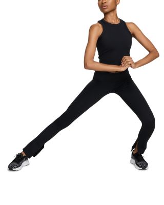 Fitted Racerback Crop Tank