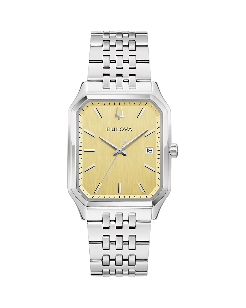 Bulova Special Edition Tony Bennett Classic We Are All Here Watch, 32mm X 43mm In Metallic