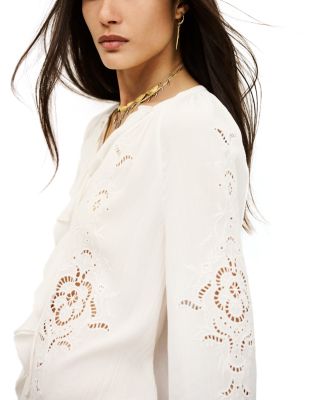 Omar Eyelet Top