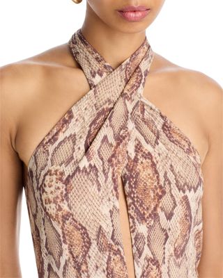 Genie Halter Maxi Dress