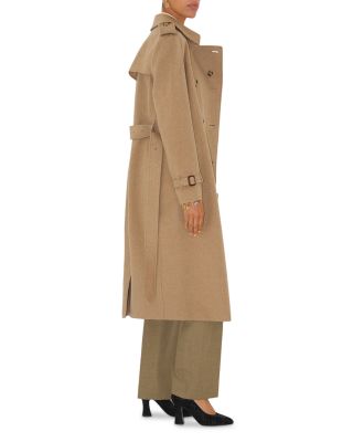 Long Cashmere Kensington Trench Coat