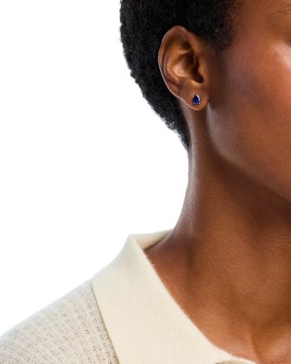  Bloomingdale's Fine Collection Oval Stud Earrings in 14K Yellow Gold