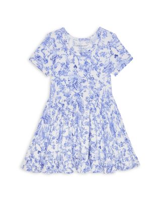 Girls' Briar Short Sleeve Ruffled Twirl Dress - Little Kid, Big Kid