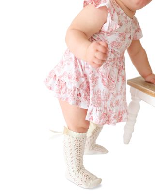 Girls' Antoinette Ruffled Bodysuit Dress - Baby