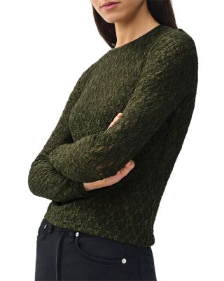 Ellie Lace Long Sleeve Tee