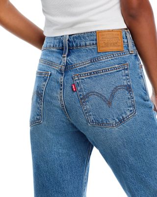 Wedgie High Rise Boot Cut Stretch Jeans in Fair Point