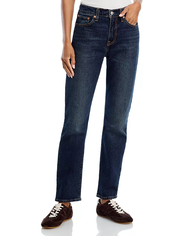 Levi's Wedgie High Rise Slim Jeans in Parallel Life