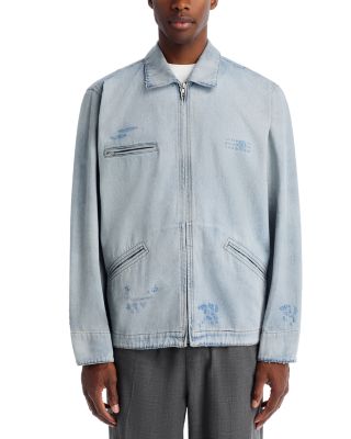 Distressed Denim Jacket