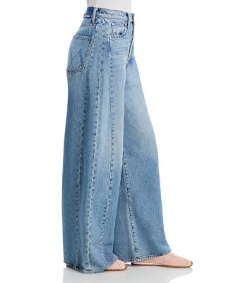 The Pipe Dream Button Sneak High Rise Jeans in Leap At The Chance
