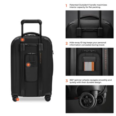 ZDX Essential Domestic Spinner Carry On Bag