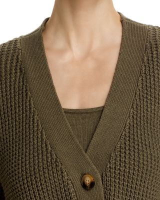 Cropped Cardigan Sweater