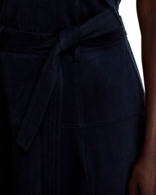 Faux Suede Mini Skirt