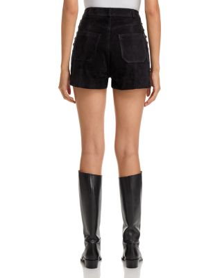 Studded Suede Shannon Shorts